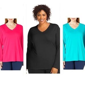 4 Colors Avbl! Classic Performance Cool Dri Long Sleeve Tees!